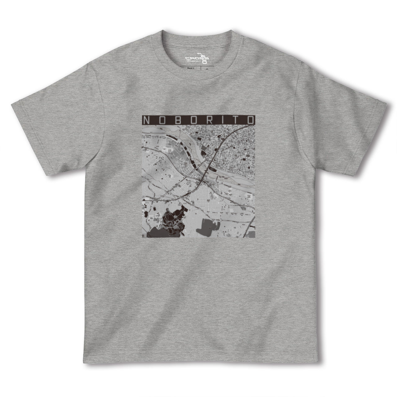 【登戸(神奈川県)】地図柄ヘビーウェイトTシャツ