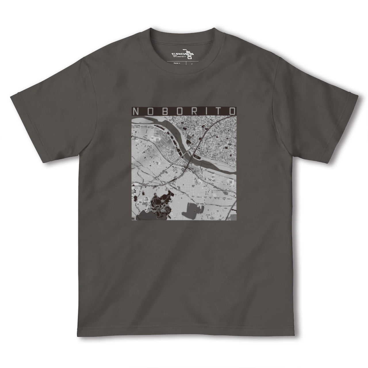 【登戸(神奈川県)】地図柄ヘビーウェイトTシャツ