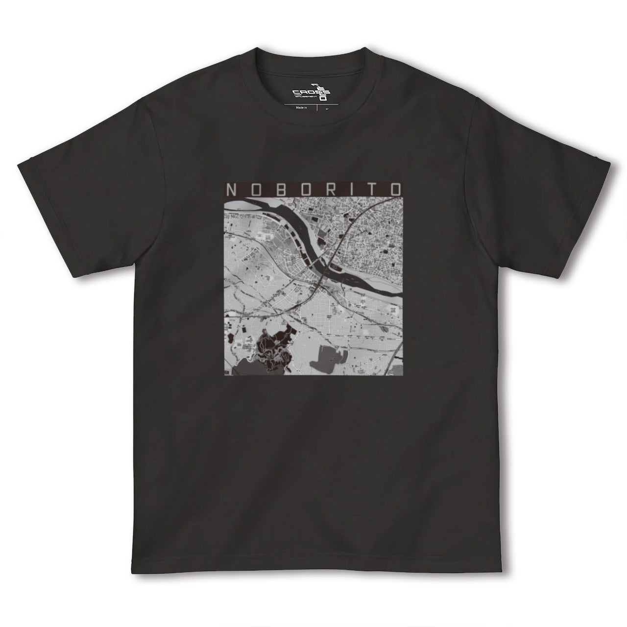 【登戸(神奈川県)】地図柄ヘビーウェイトTシャツ