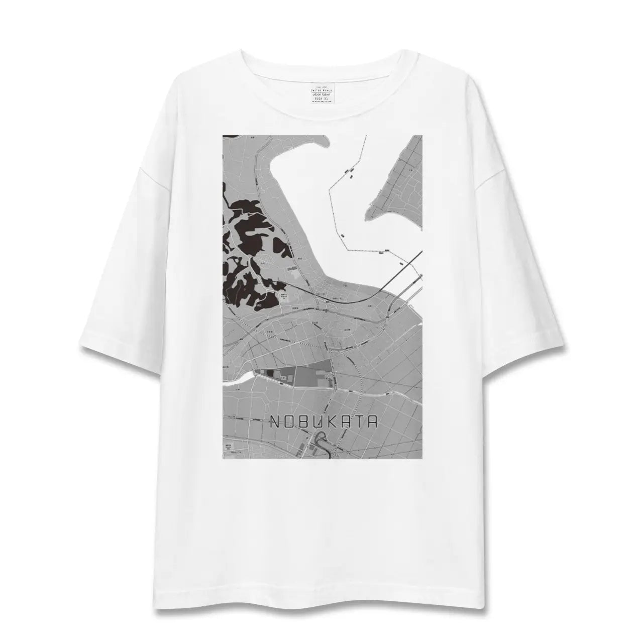 【延方(茨城県)】地図柄ビッグシルエットTシャツ