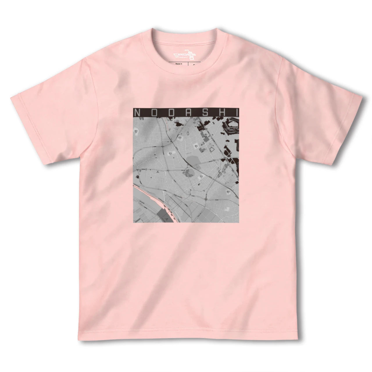 【野田市(千葉県)】地図柄ヘビーウェイトTシャツ