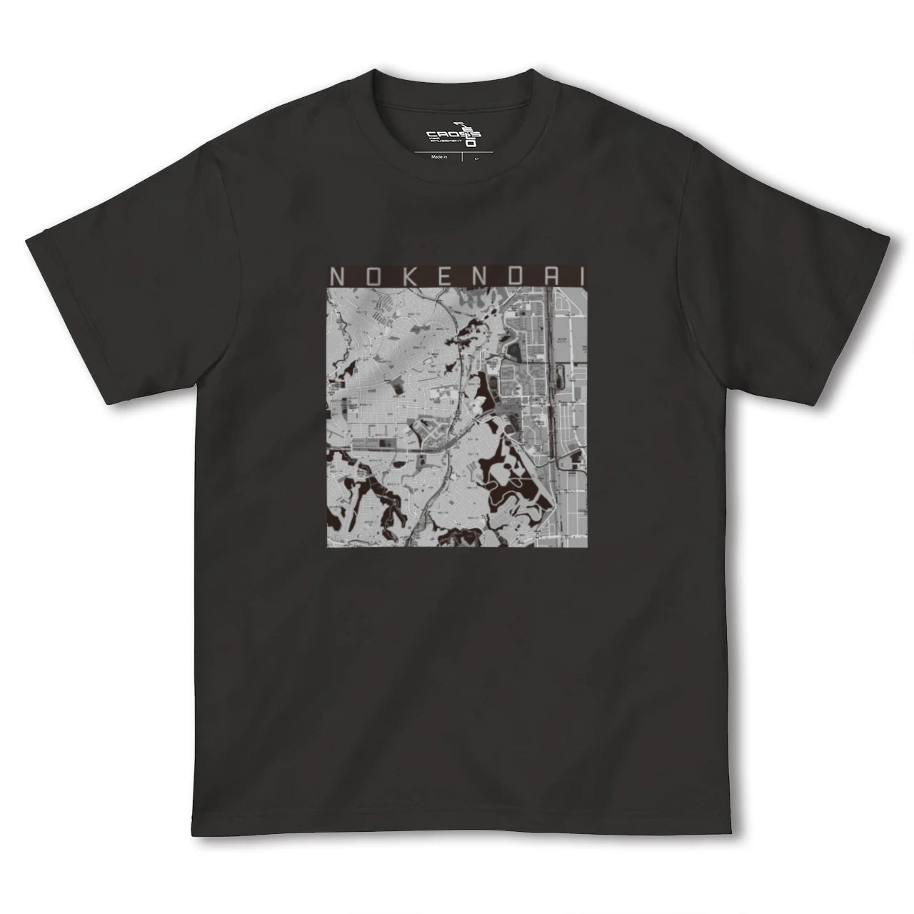 【能見台(神奈川県)】地図柄ヘビーウェイトTシャツ