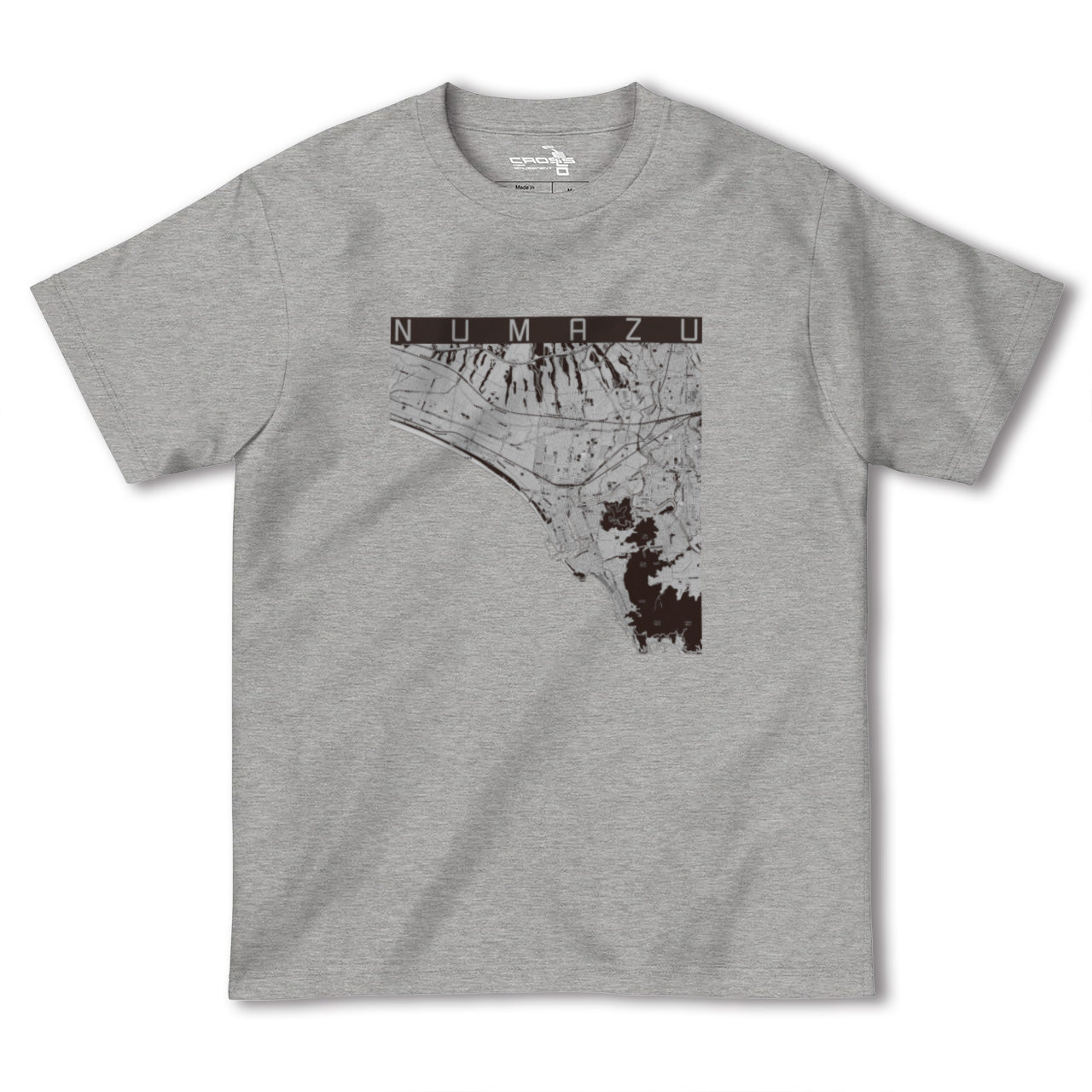 【沼津(静岡県)】地図柄ヘビーウェイトTシャツ