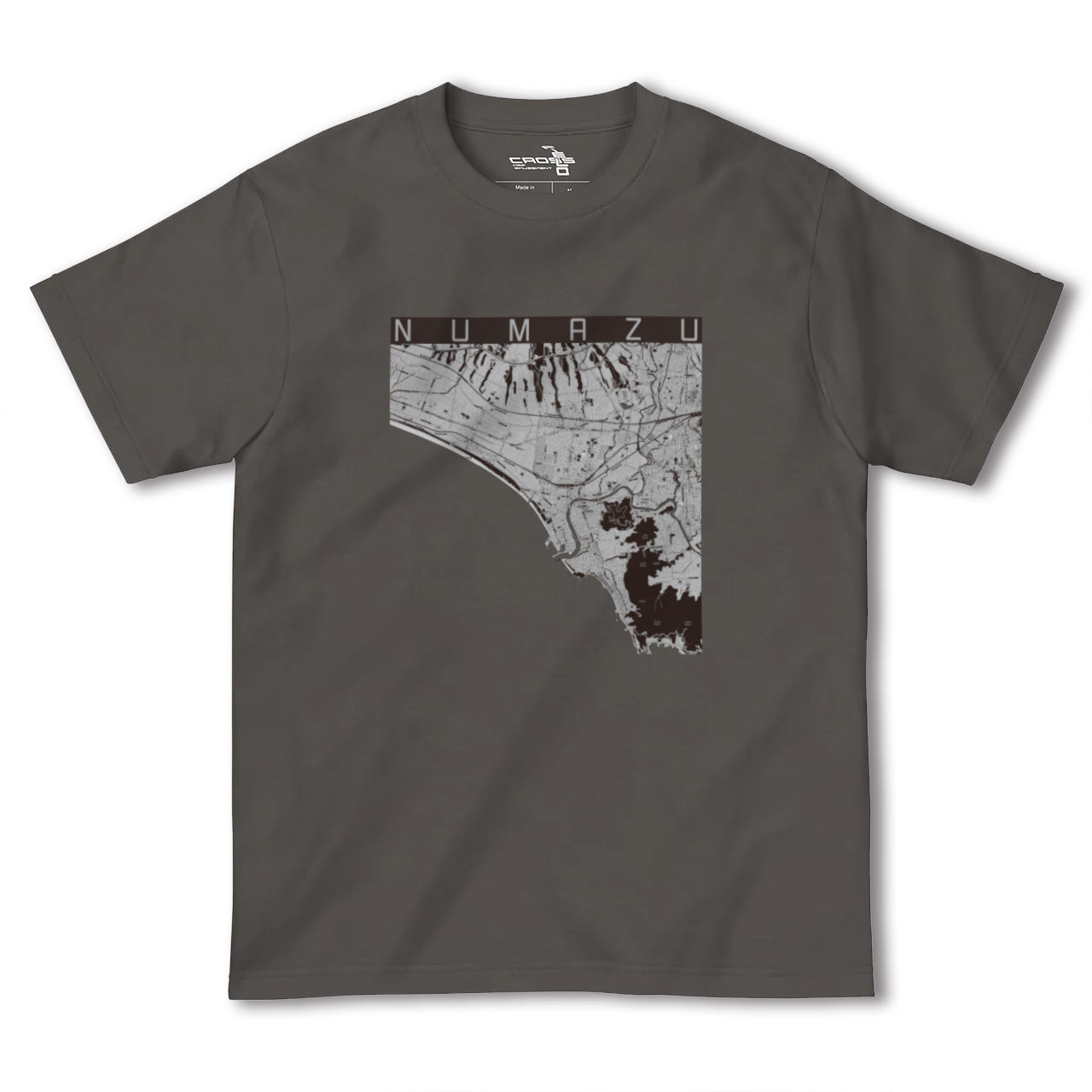 【沼津(静岡県)】地図柄ヘビーウェイトTシャツ