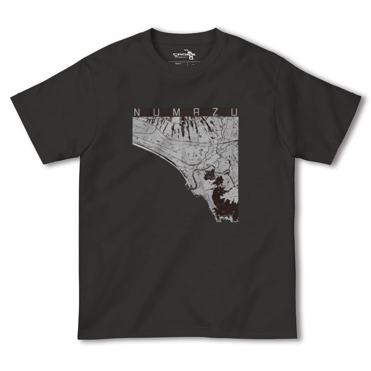 【沼津(静岡県)】地図柄ヘビーウェイトTシャツ