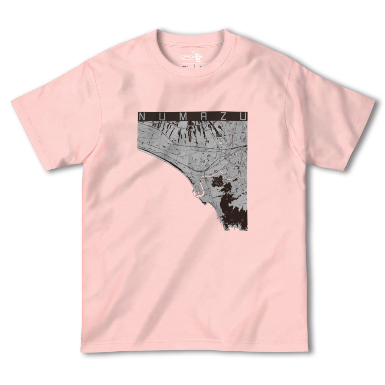 【沼津(静岡県)】地図柄ヘビーウェイトTシャツ
