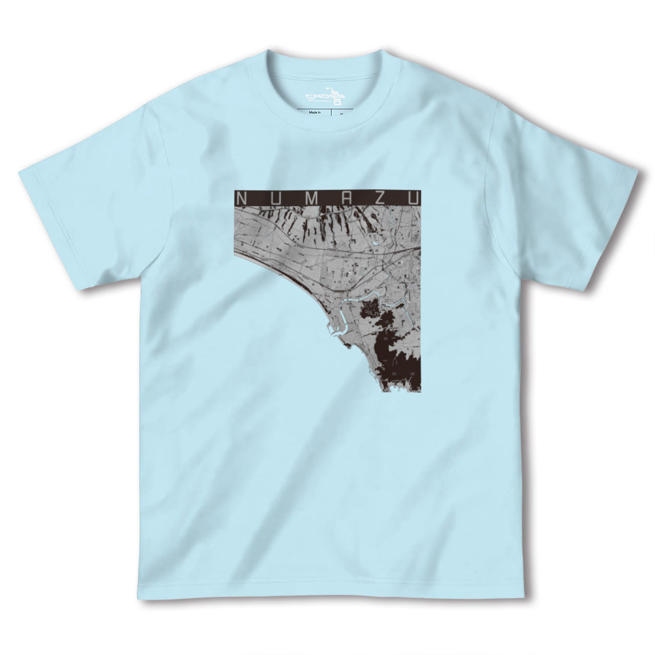 【沼津(静岡県)】地図柄ヘビーウェイトTシャツ