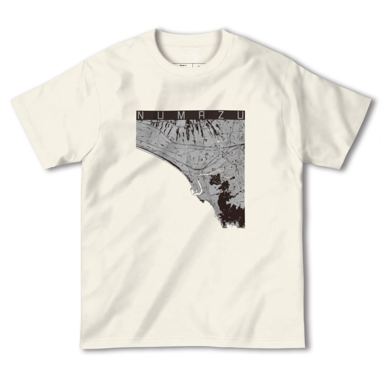 【沼津(静岡県)】地図柄ヘビーウェイトTシャツ