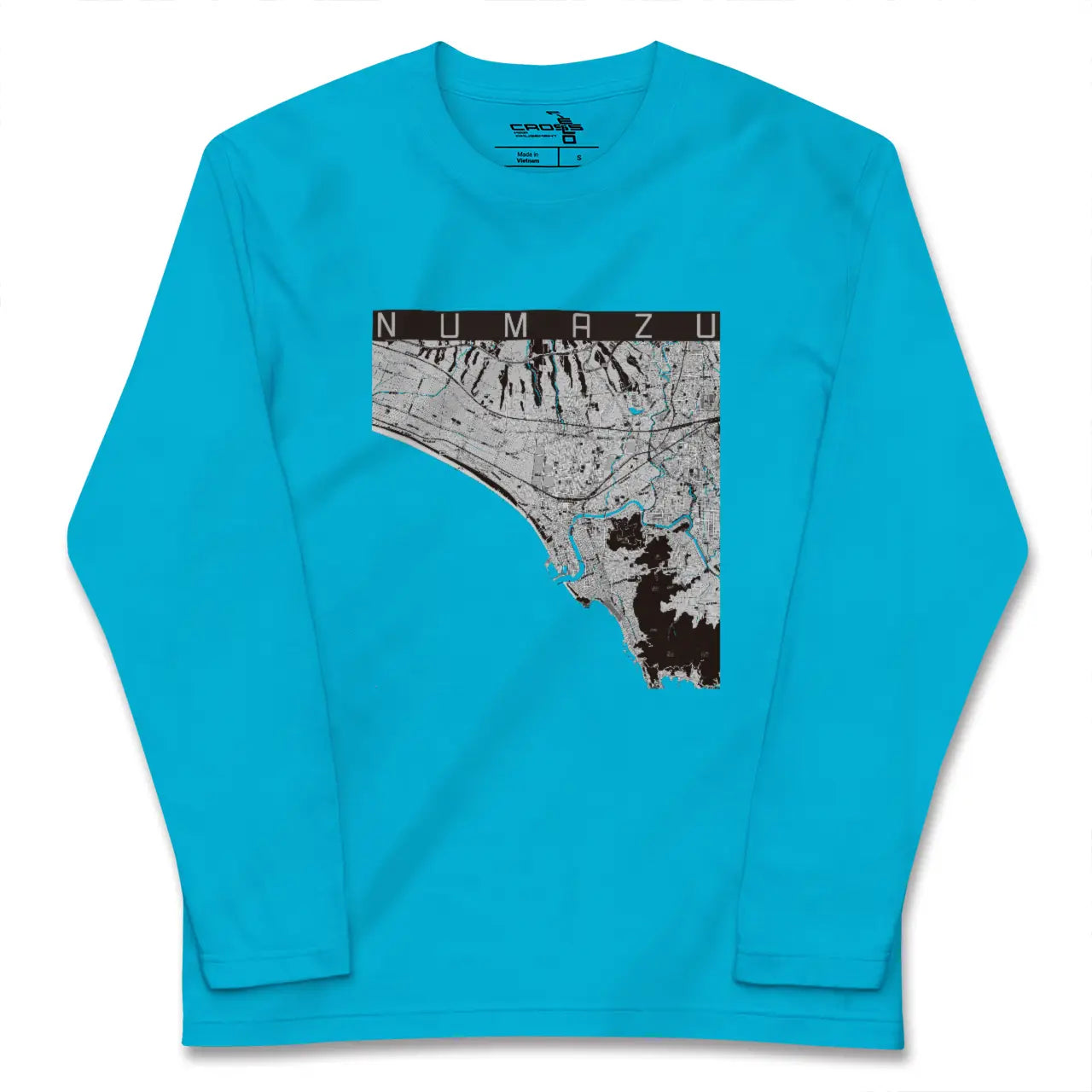 【沼津(静岡県)】地図柄ロングスリーブTシャツ