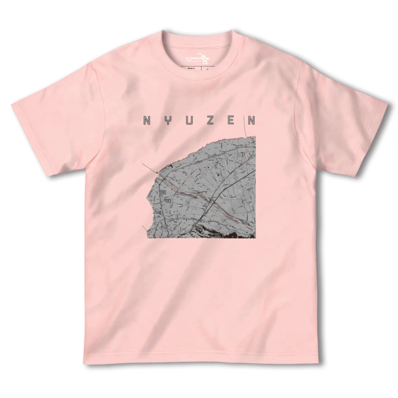 【入善(富山県)】地図柄ヘビーウェイトTシャツ