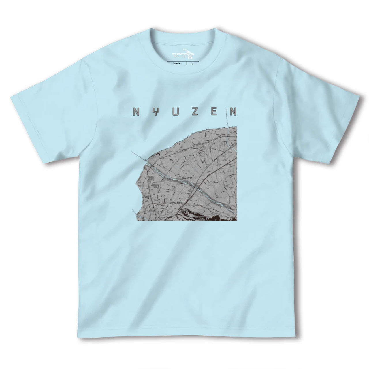 【入善(富山県)】地図柄ヘビーウェイトTシャツ