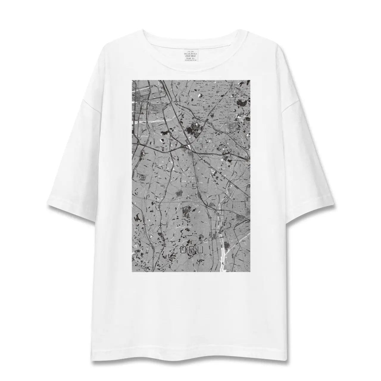 【大府(愛知県)】地図柄ビッグシルエットTシャツ