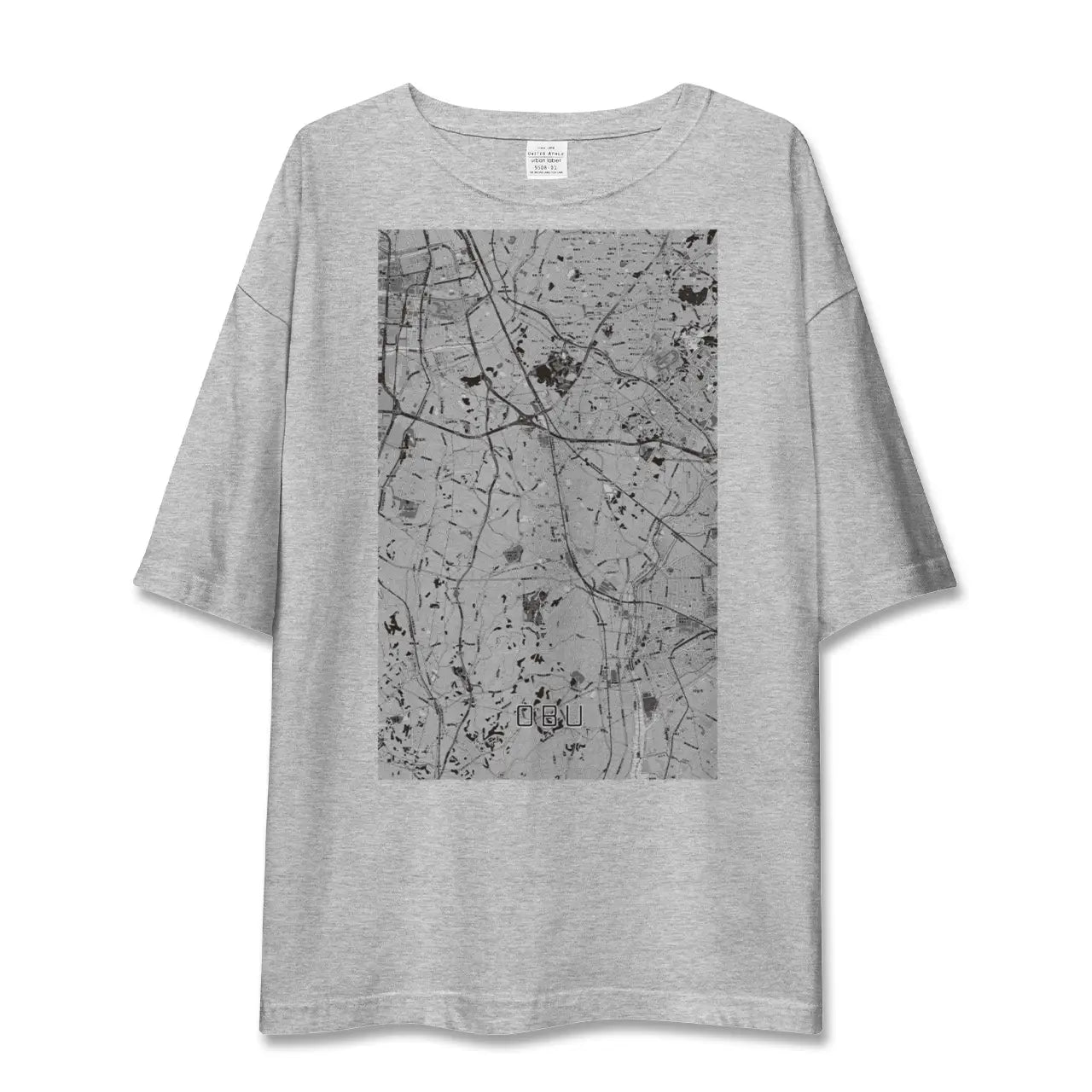 【大府(愛知県)】地図柄ビッグシルエットTシャツ
