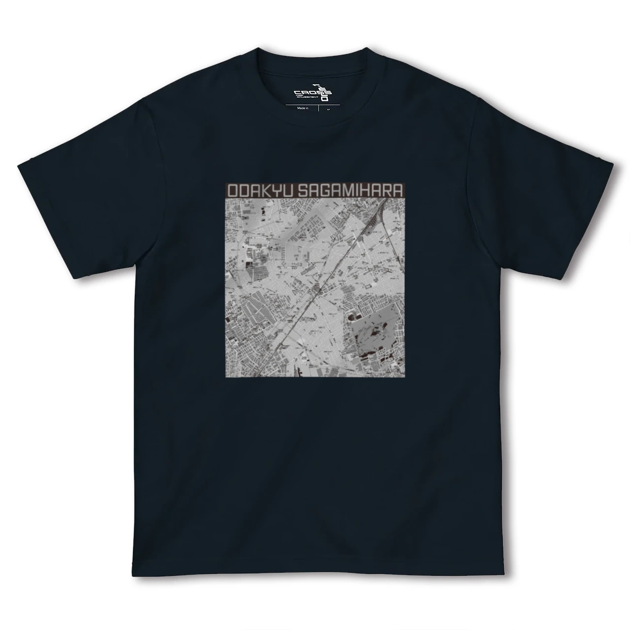 【小田急相模原(神奈川県)】地図柄ヘビーウェイトTシャツ