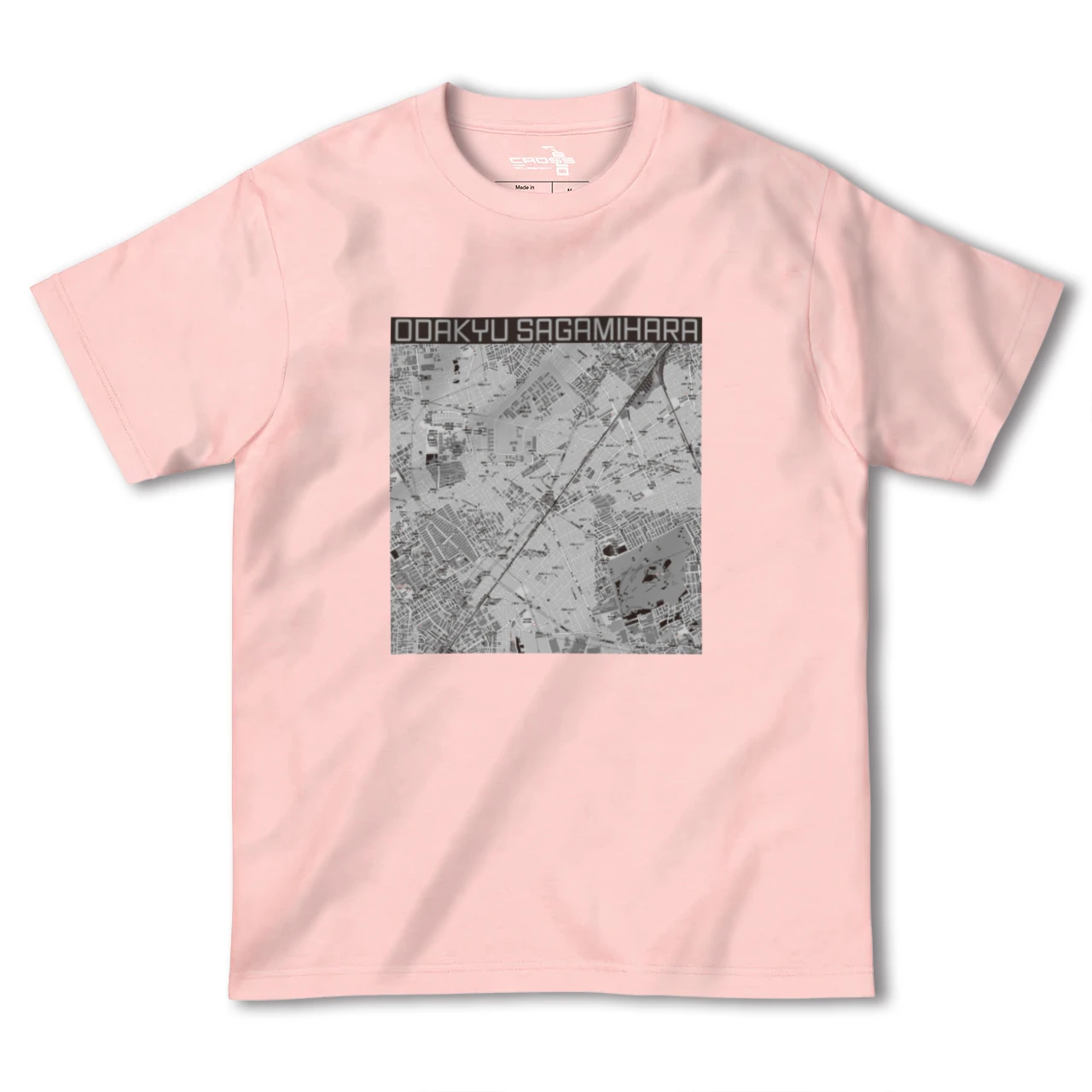 【小田急相模原(神奈川県)】地図柄ヘビーウェイトTシャツ