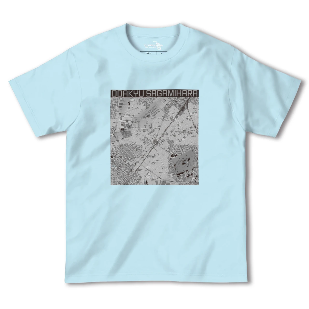 【小田急相模原(神奈川県)】地図柄ヘビーウェイトTシャツ