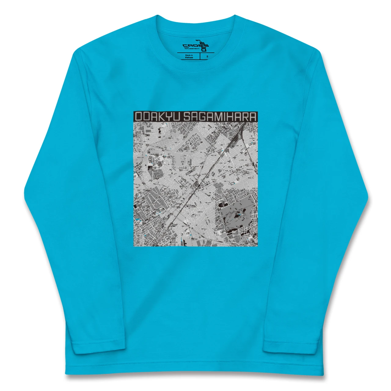 【小田急相模原(神奈川県)】地図柄ロングスリーブTシャツ