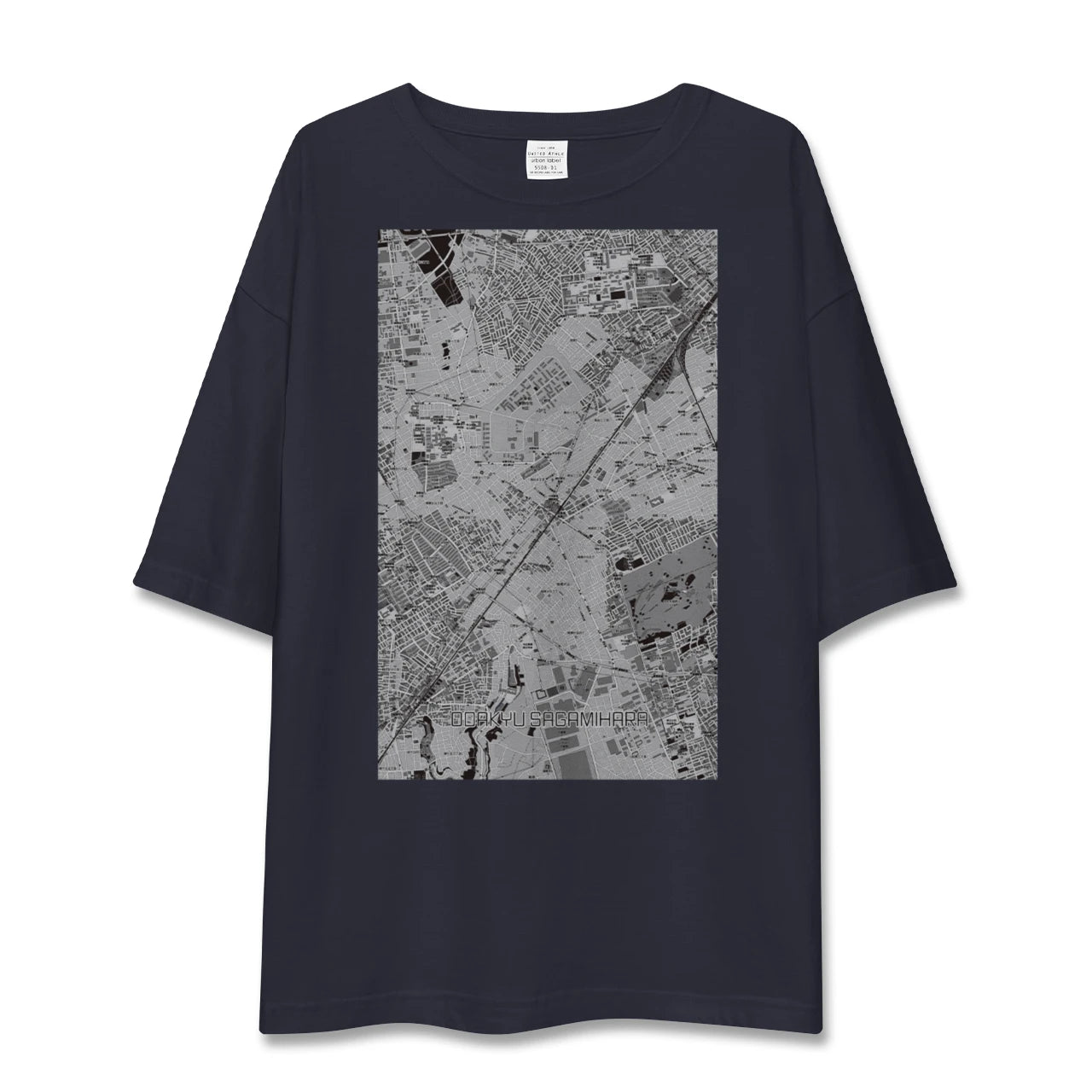 【小田急相模原(神奈川県)】地図柄ビッグシルエットTシャツ