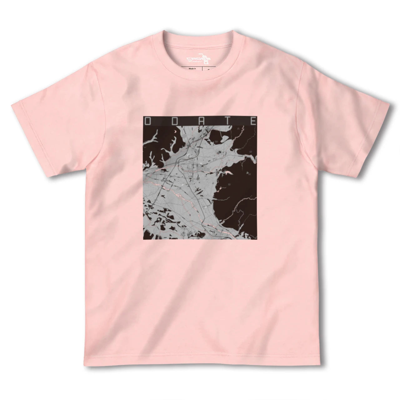 【大館(秋田県)】地図柄ヘビーウェイトTシャツ