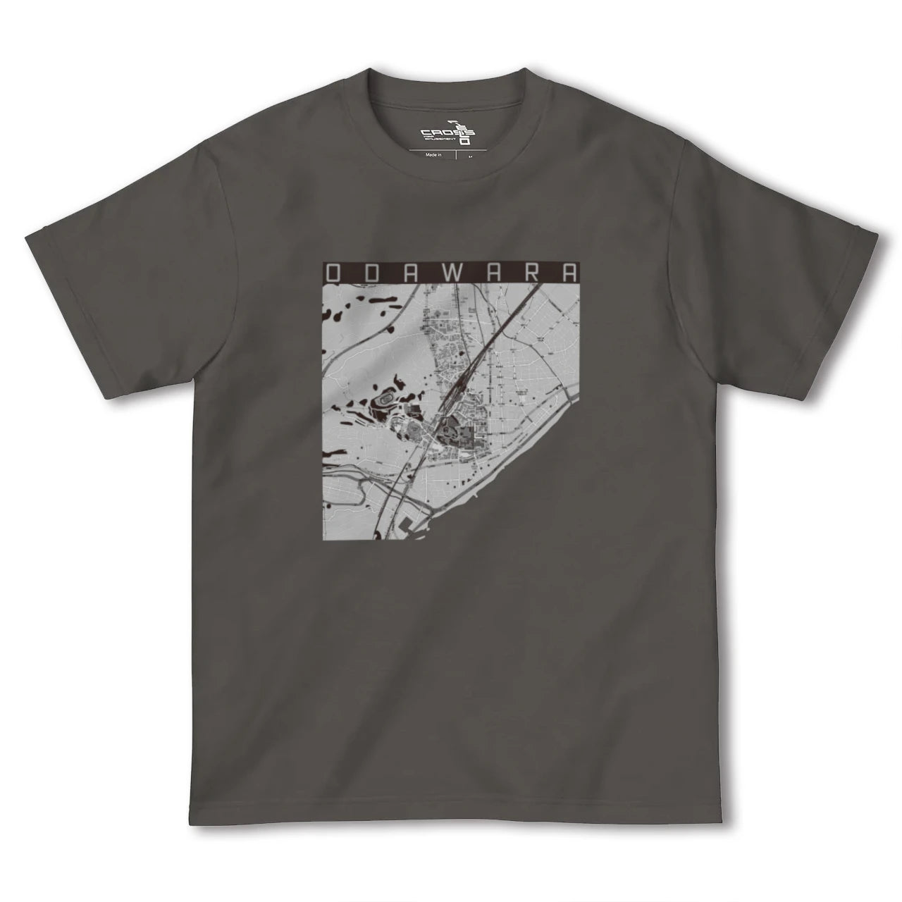 【小田原(神奈川県)】地図柄ヘビーウェイトTシャツ