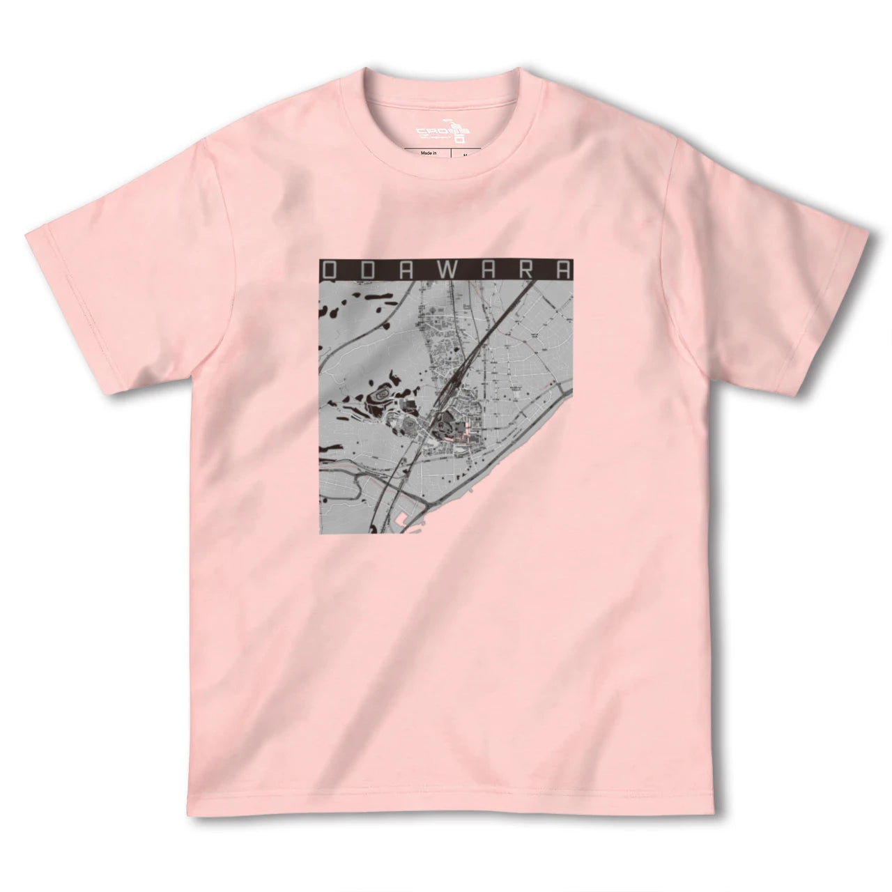 【小田原(神奈川県)】地図柄ヘビーウェイトTシャツ