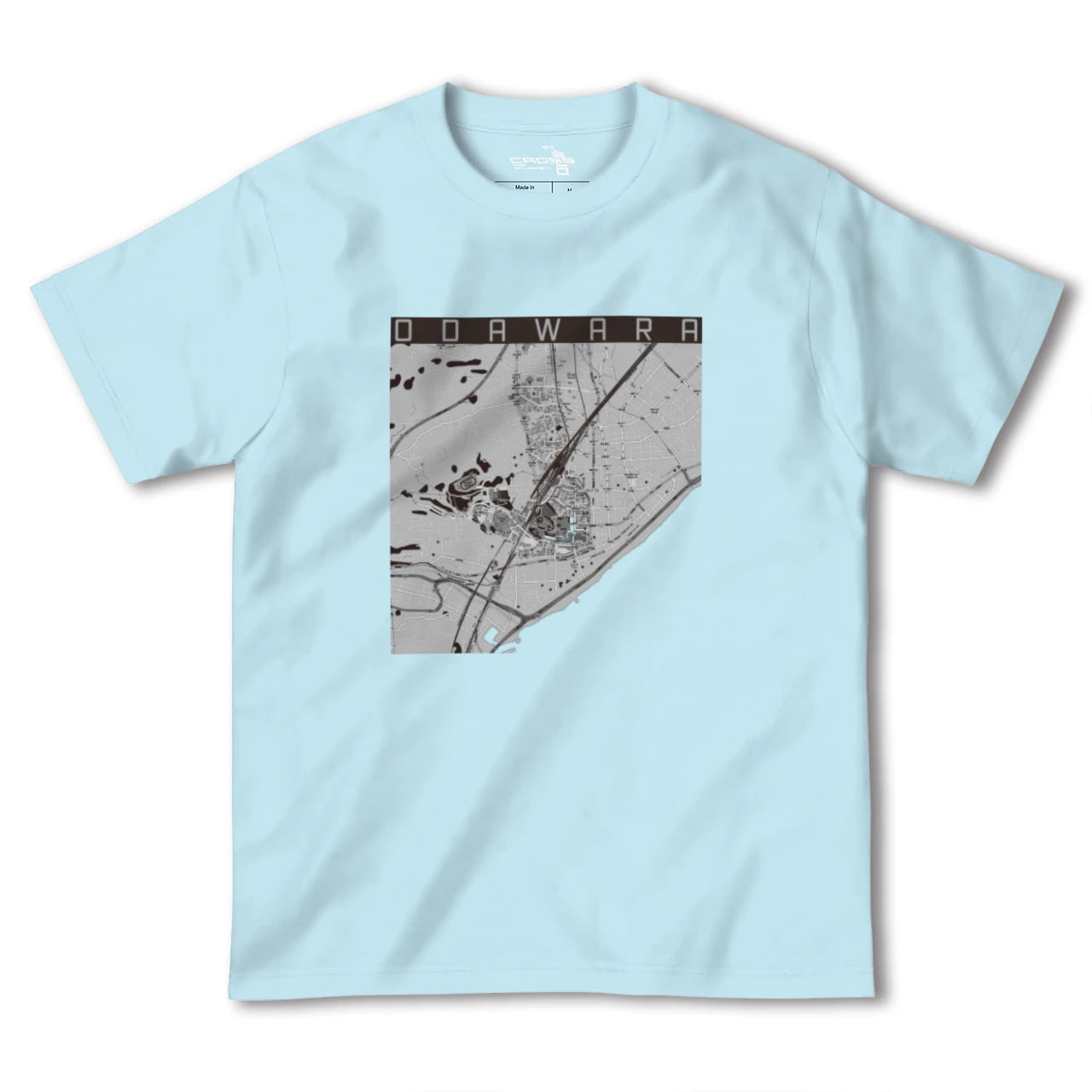 【小田原(神奈川県)】地図柄ヘビーウェイトTシャツ