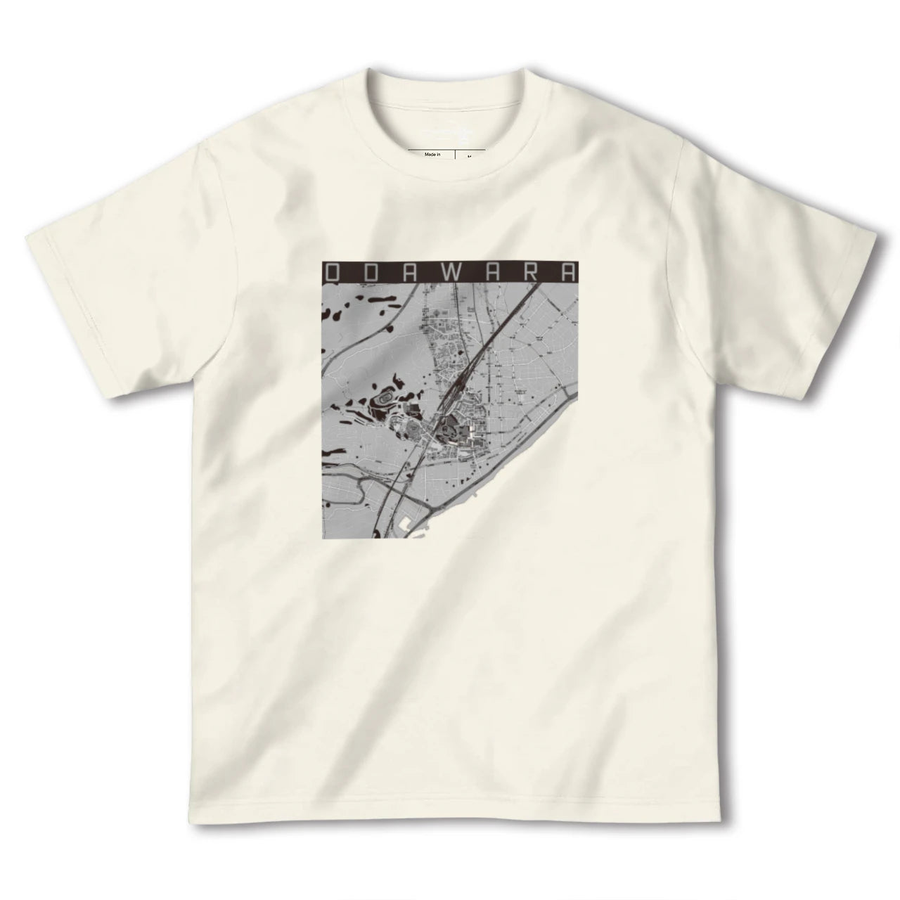 【小田原(神奈川県)】地図柄ヘビーウェイトTシャツ