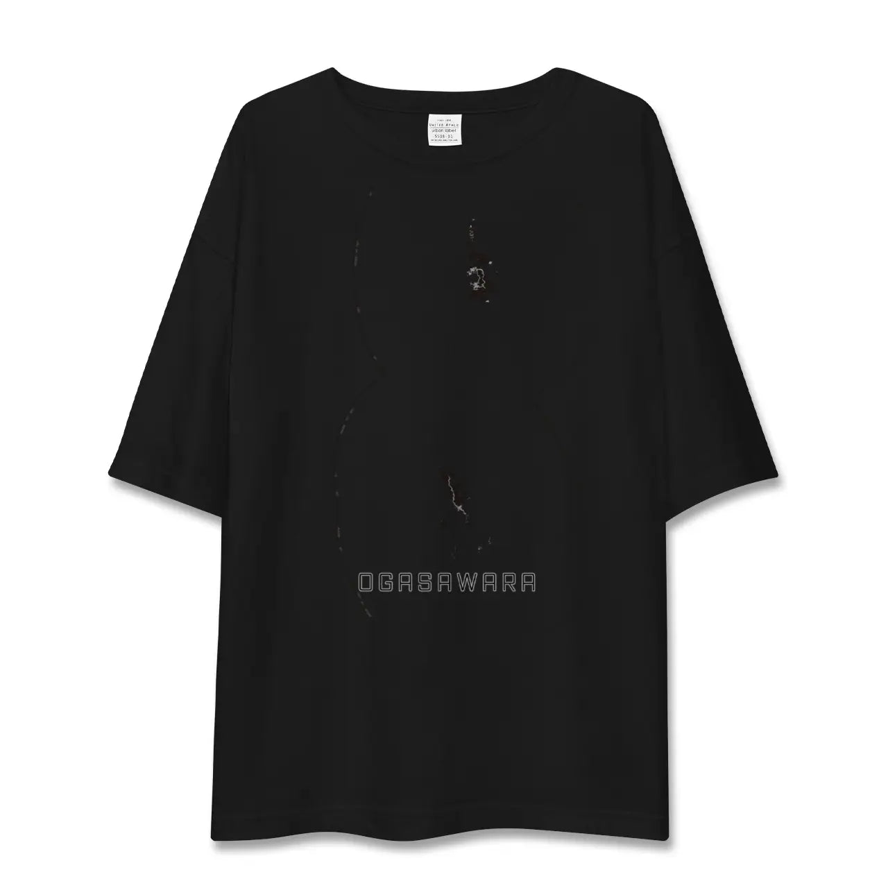 【小笠原(東京都)】地図柄ビッグシルエットTシャツ
