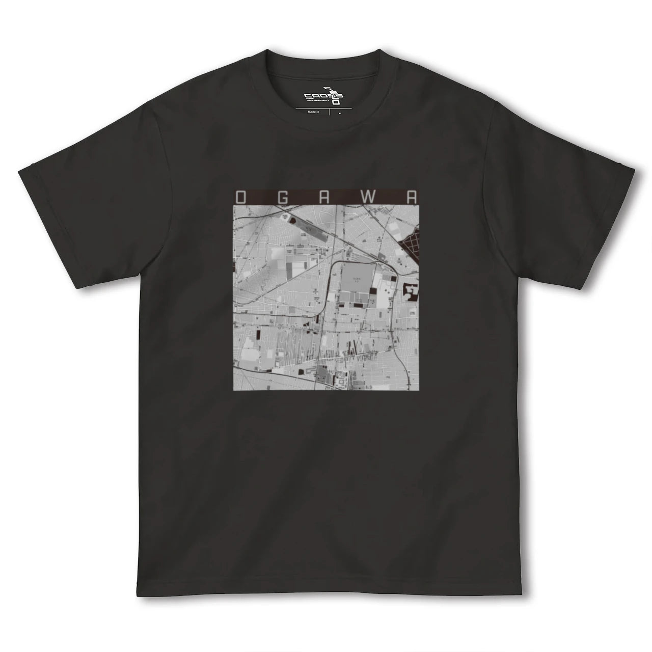 【小川(東京都)】地図柄ヘビーウェイトTシャツ