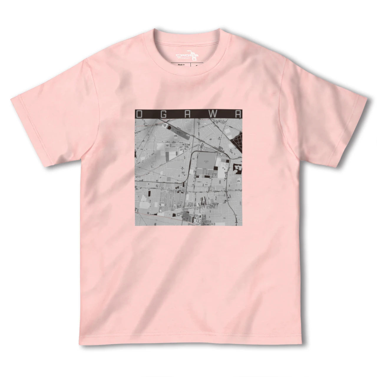 【小川(東京都)】地図柄ヘビーウェイトTシャツ