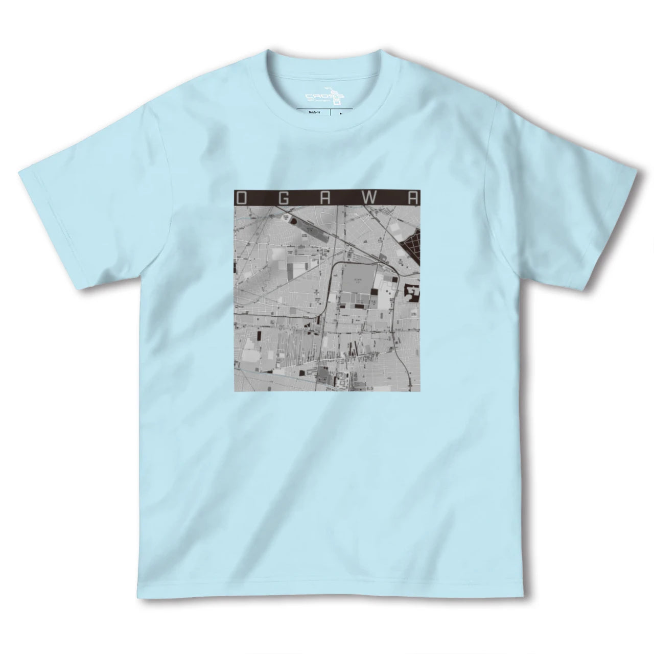 【小川(東京都)】地図柄ヘビーウェイトTシャツ