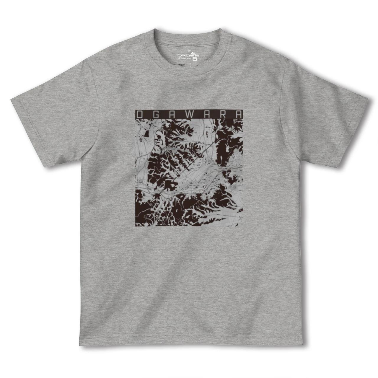 【大河原(宮城県)】地図柄ヘビーウェイトTシャツ
