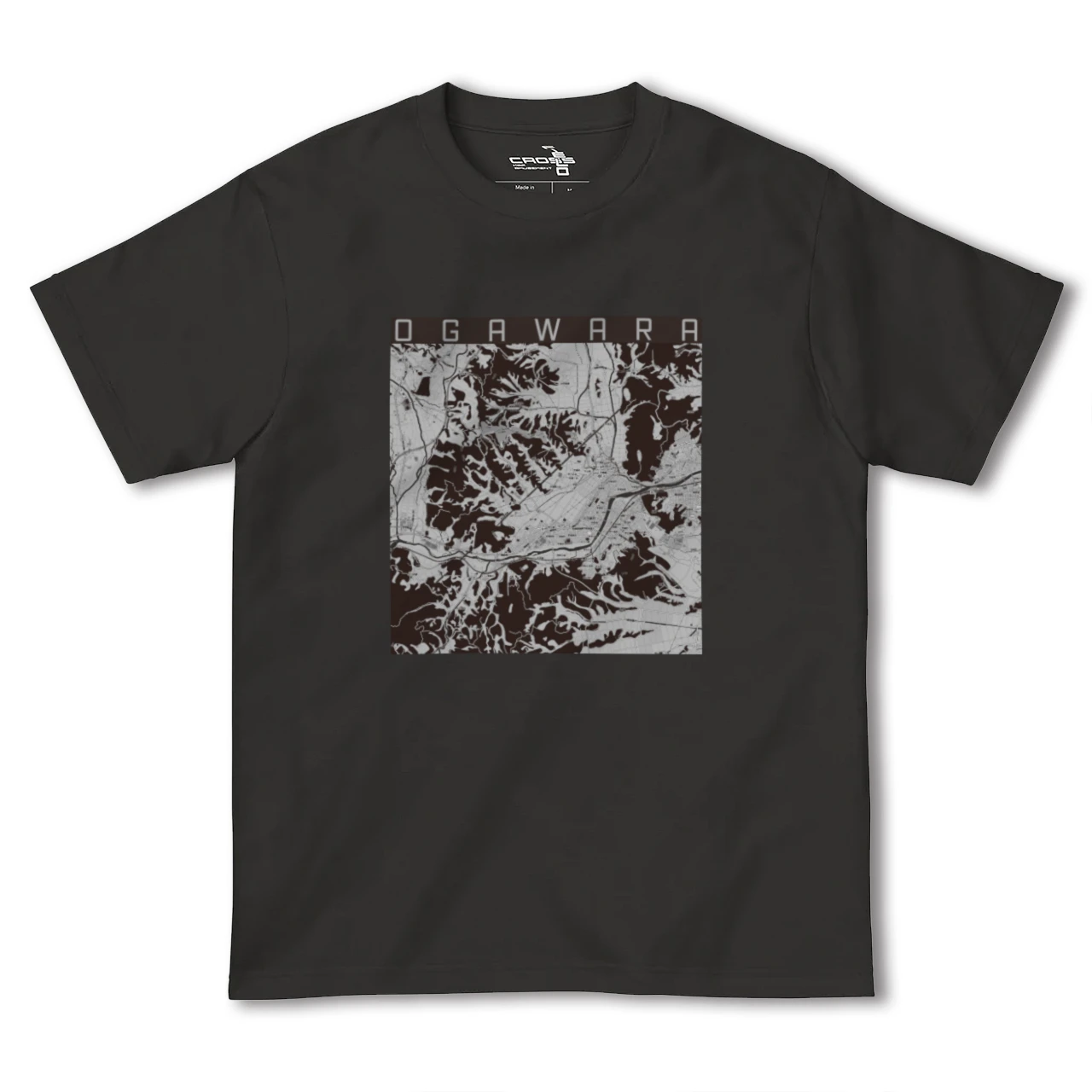 【大河原(宮城県)】地図柄ヘビーウェイトTシャツ