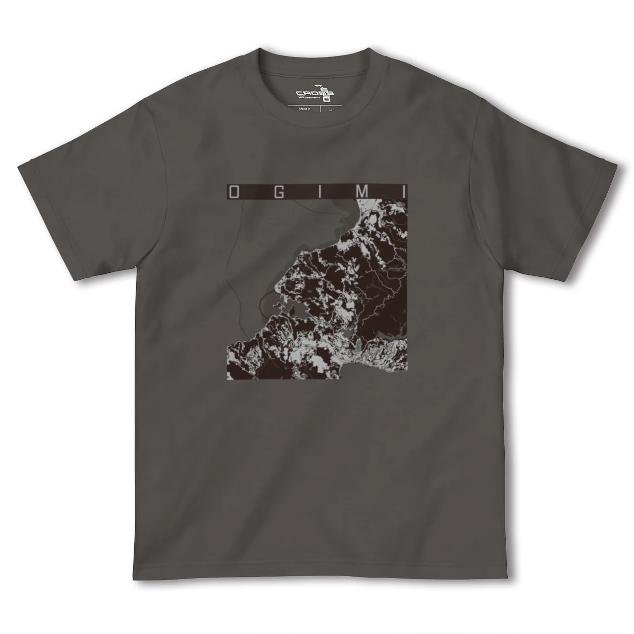 【大宜味(沖縄県)】地図柄ヘビーウェイトTシャツ