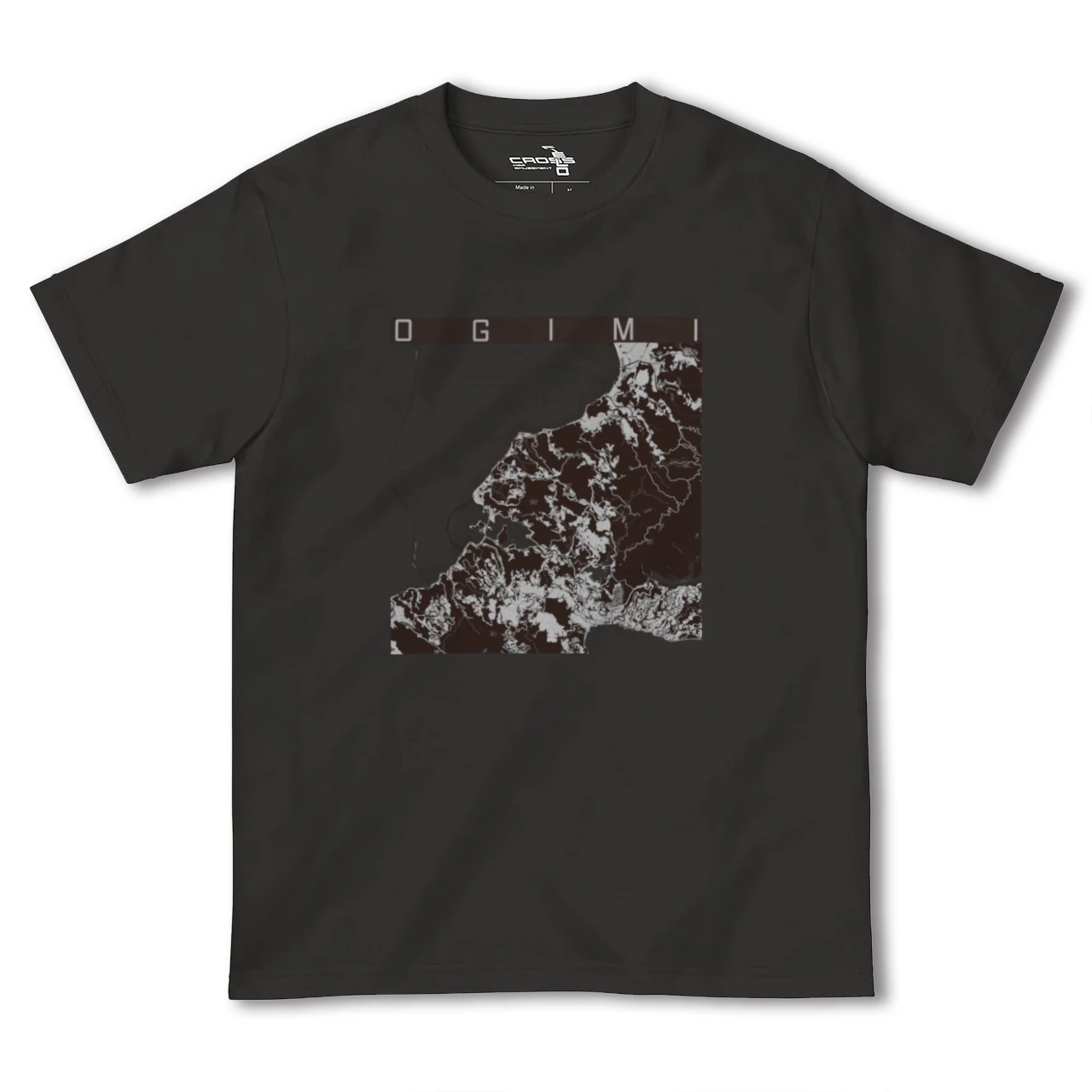 【大宜味(沖縄県)】地図柄ヘビーウェイトTシャツ