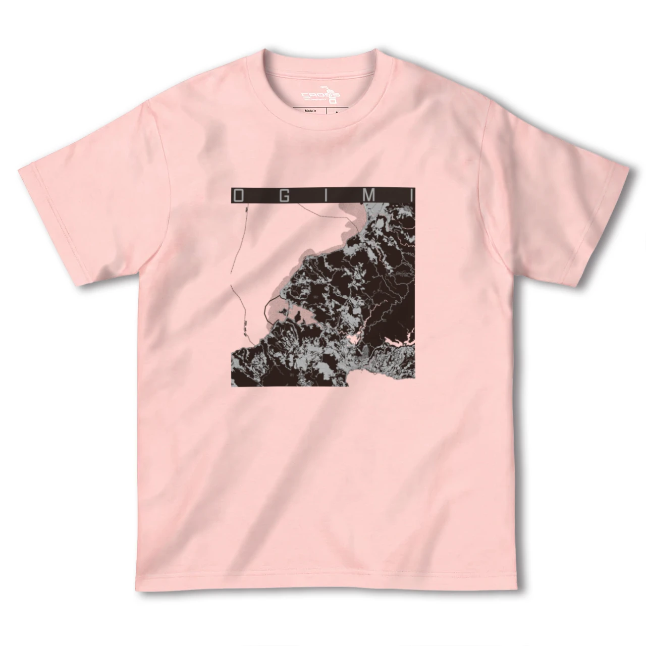 【大宜味(沖縄県)】地図柄ヘビーウェイトTシャツ