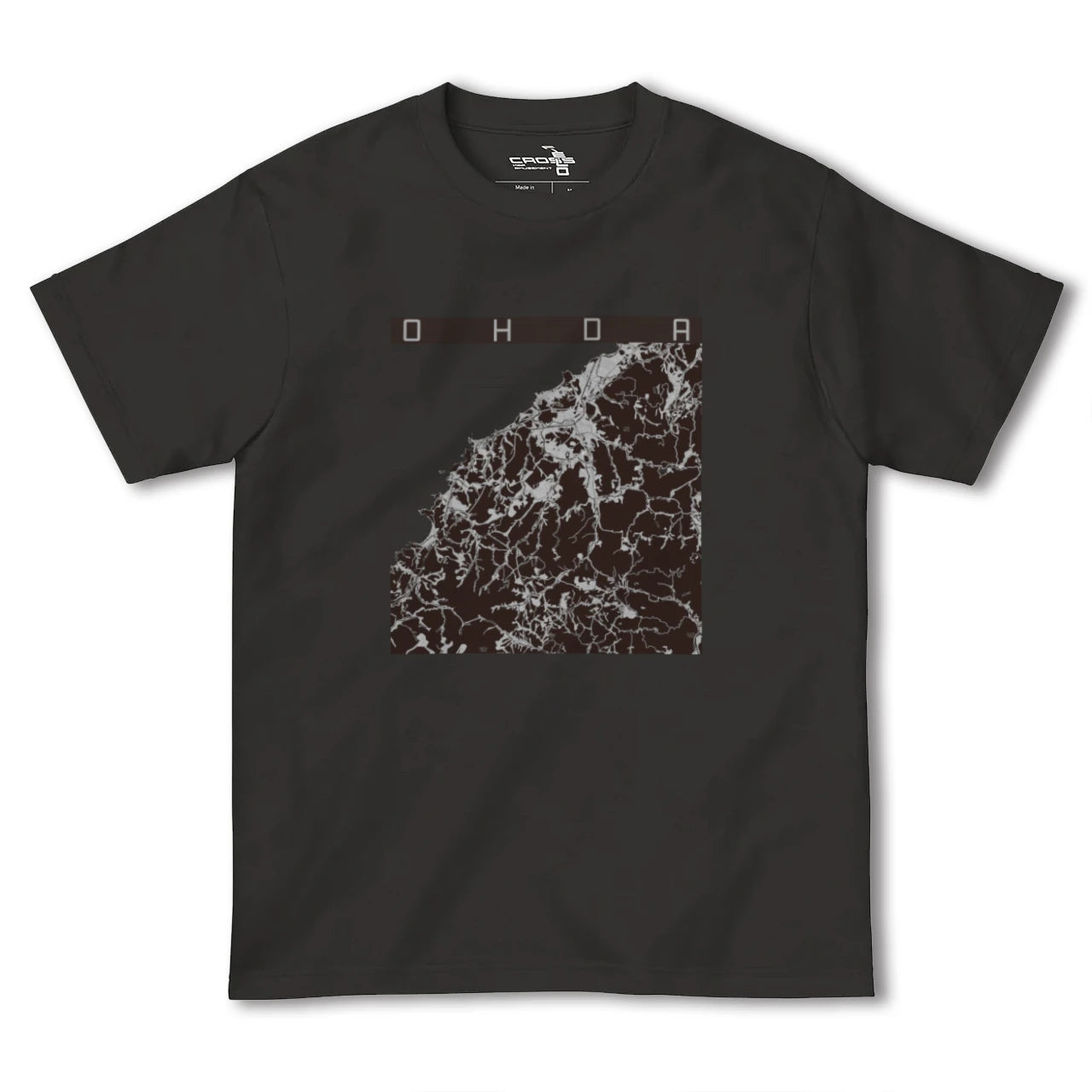 【大田(島根県)】地図柄ヘビーウェイトTシャツ