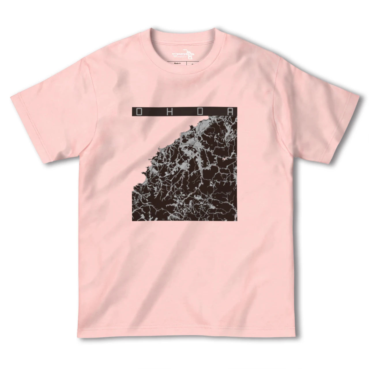 【大田(島根県)】地図柄ヘビーウェイトTシャツ