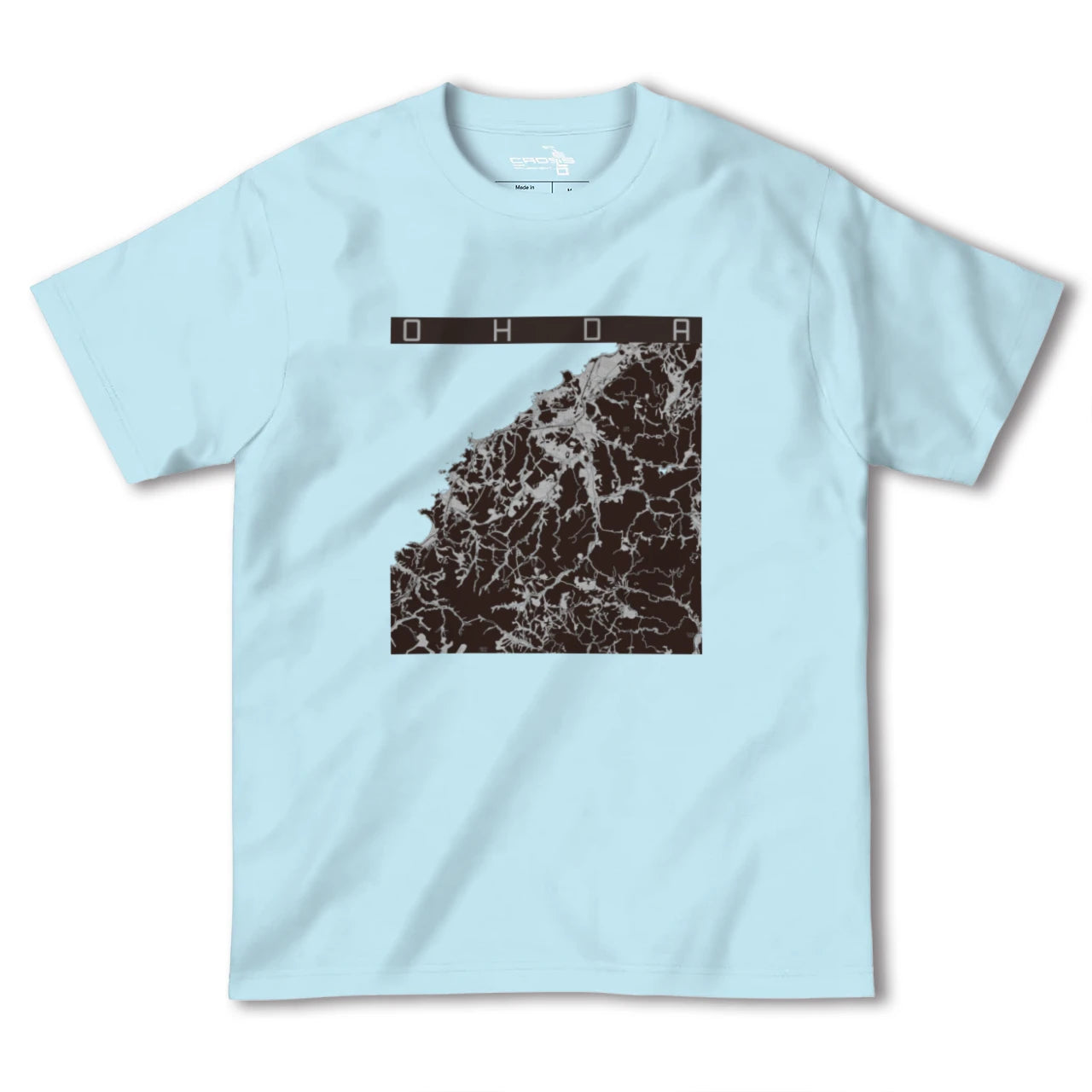 【大田(島根県)】地図柄ヘビーウェイトTシャツ