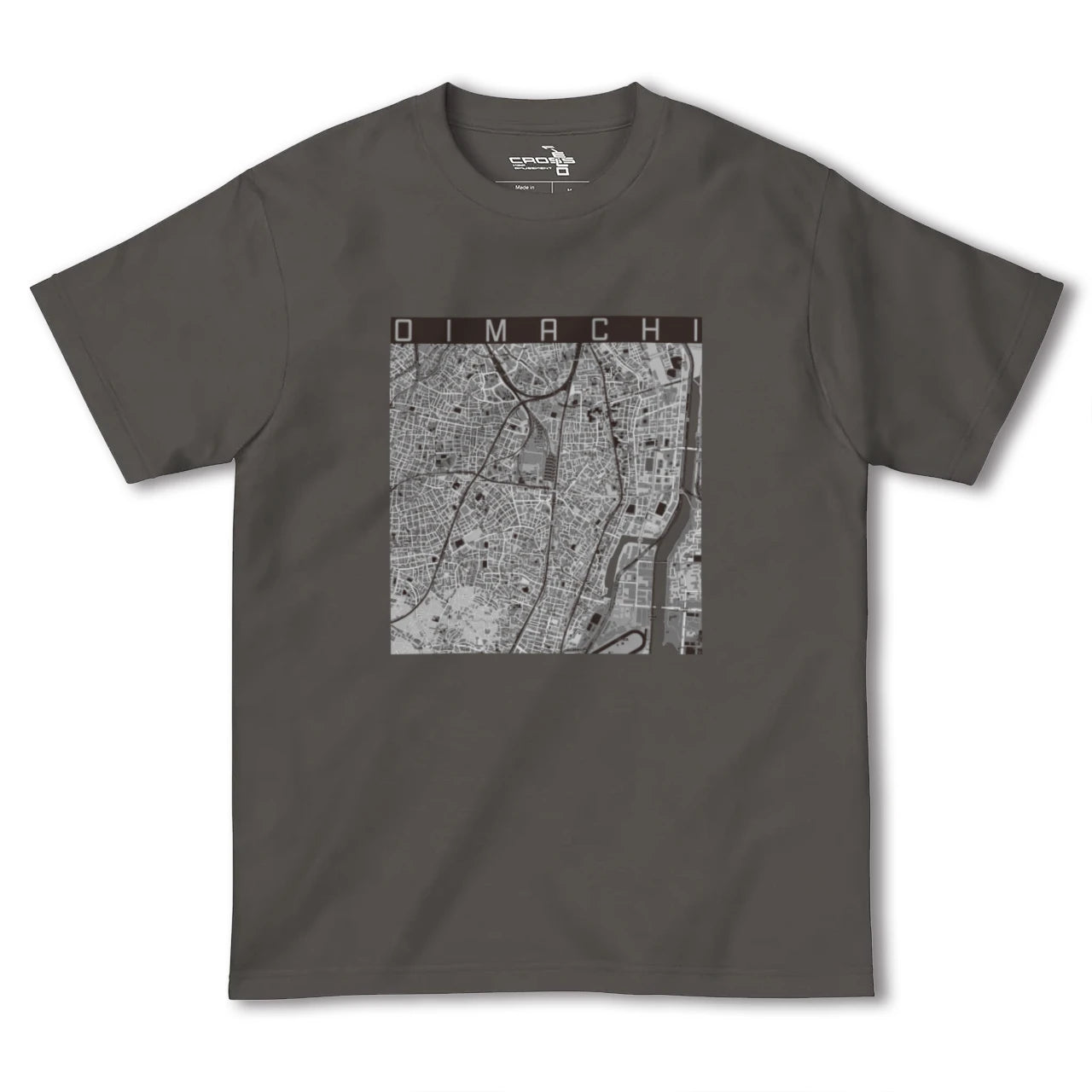 【大井町(東京都)】地図柄ヘビーウェイトTシャツ