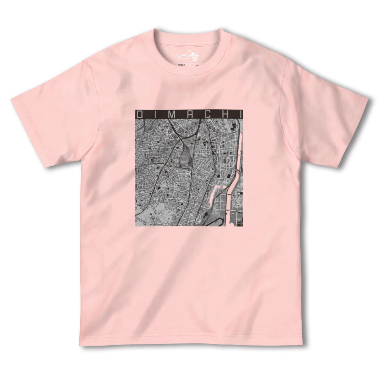 【大井町(東京都)】地図柄ヘビーウェイトTシャツ