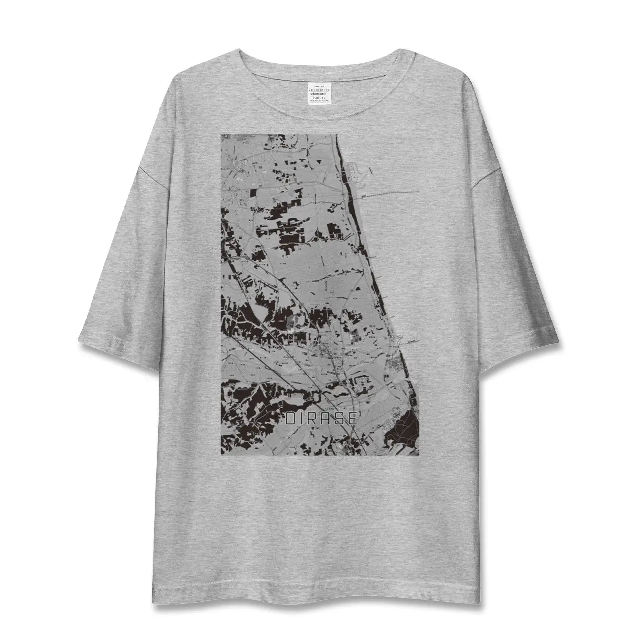 【おいらせ(青森県)】地図柄ビッグシルエットTシャツ
