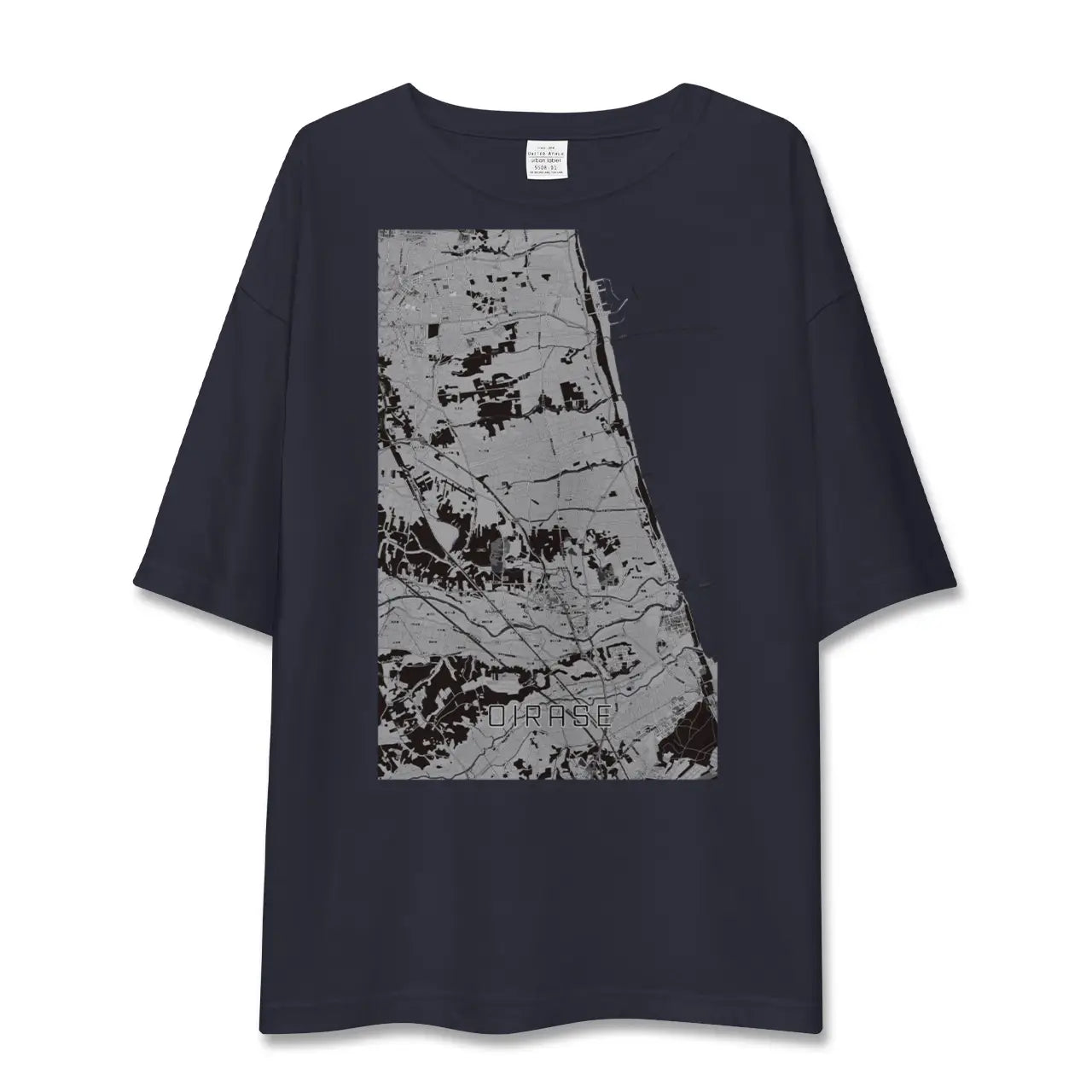 【おいらせ(青森県)】地図柄ビッグシルエットTシャツ