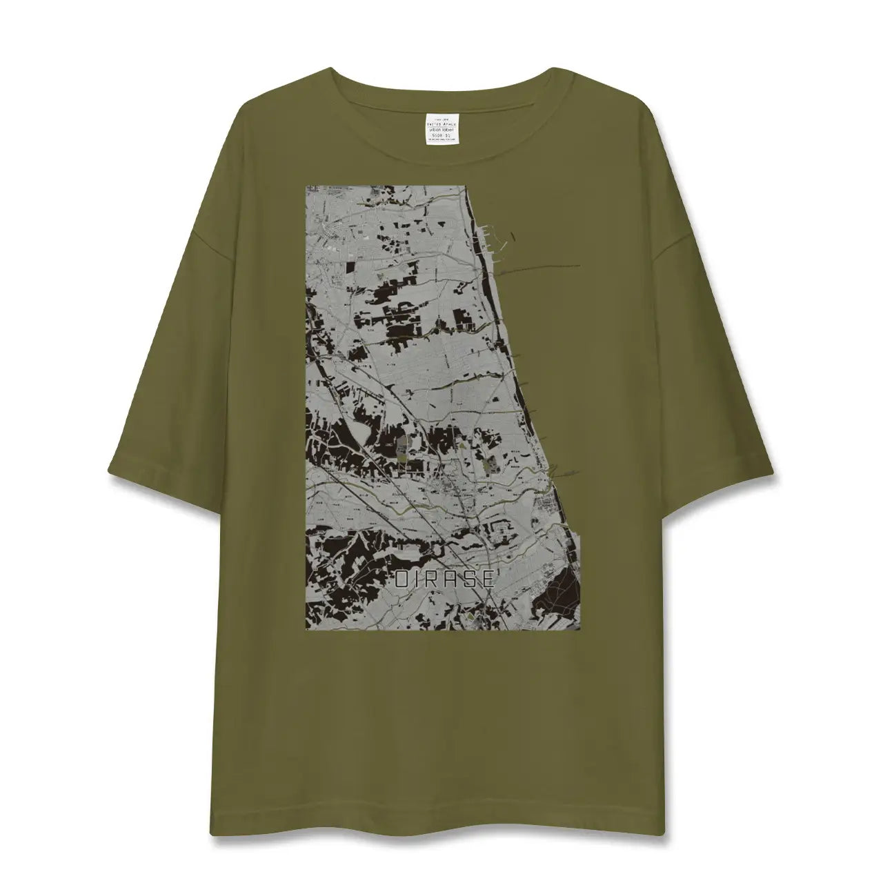 【おいらせ(青森県)】地図柄ビッグシルエットTシャツ