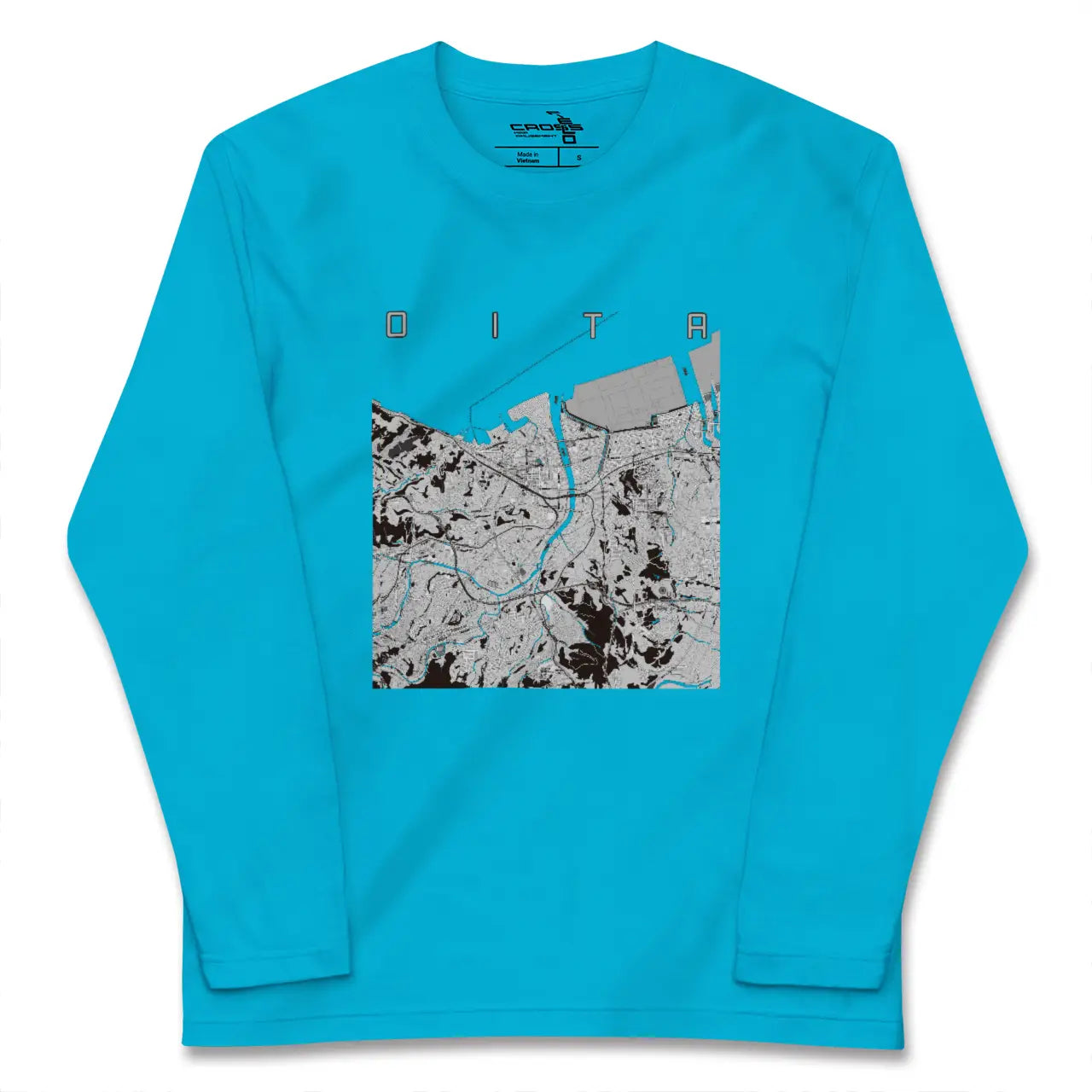 【大分(大分県)】地図柄ロングスリーブTシャツ