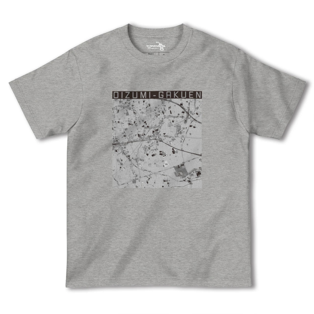 【大泉学園(東京都)】地図柄ヘビーウェイトTシャツ