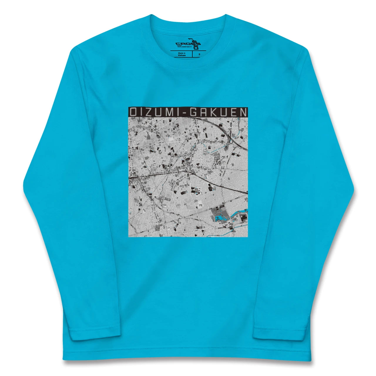 【大泉学園(東京都)】地図柄ロングスリーブTシャツ