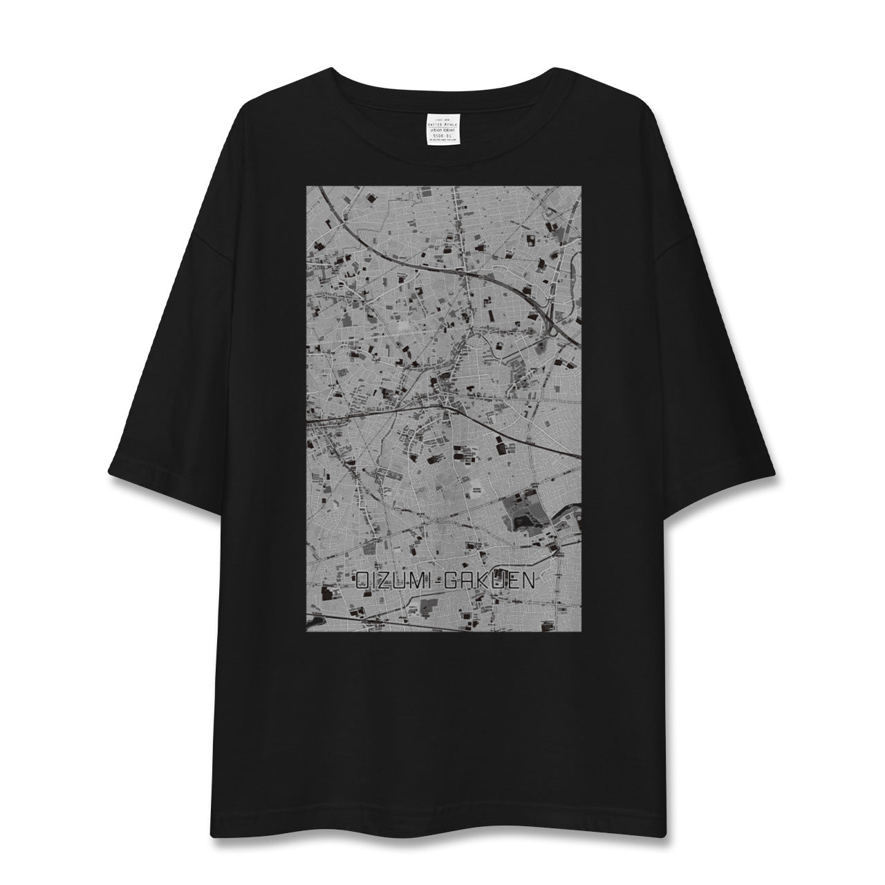 【大泉学園(東京都)】地図柄ビッグシルエットTシャツ