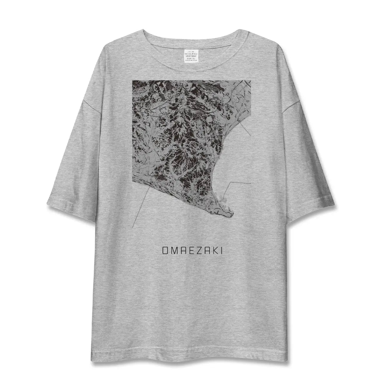 【御前崎(静岡県)】地図柄ビッグシルエットTシャツ