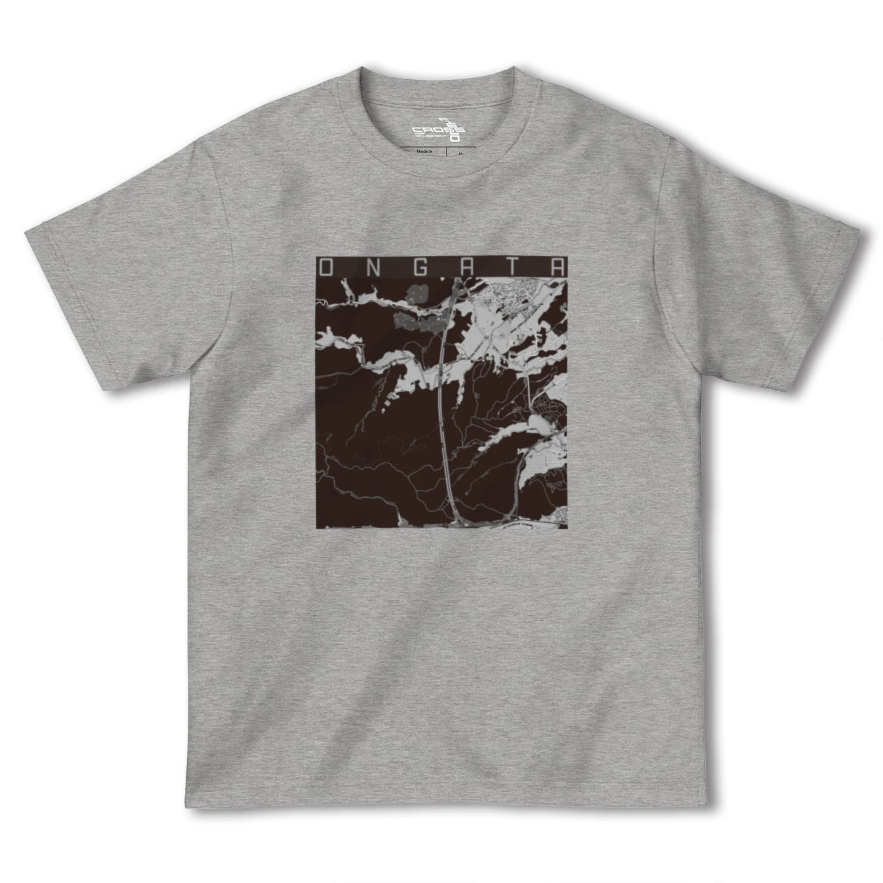 【恩方(東京都)】地図柄ヘビーウェイトTシャツ